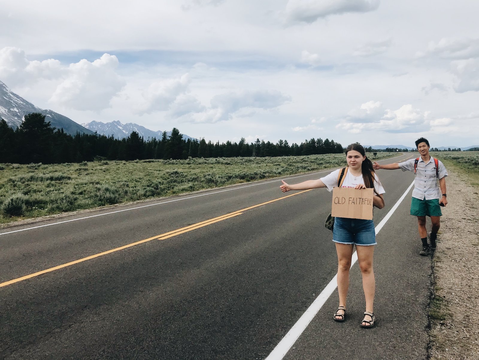 Studentų kelionė po Yellowstone nacionalinį parką